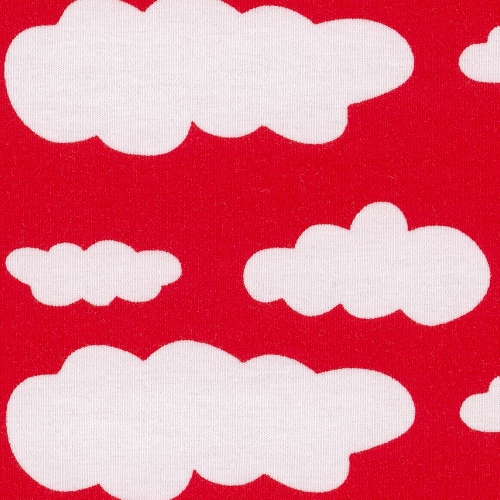 Jersey Swafing - Wolken - Rot